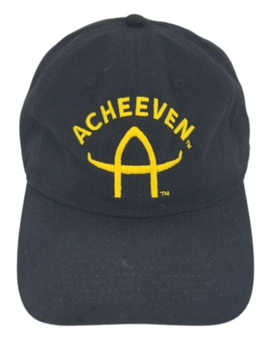 ACHEEVEN HAT BLACK WITH GOLD LETTERS