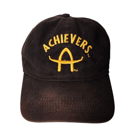 ACHIEVERS HAT BLACK WITH GOLD LETTERS